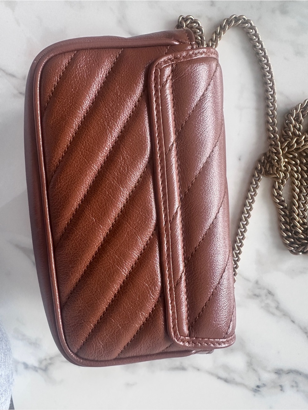 AUTHENTIC Gucci GG Marmont Super mini shoulder bag - Picture 6 of 15